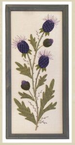 Natalie - Finished Size: 8” x 19” | KLDesignsOnline.com | KL Designs by Karen Yaffe | Hand Designed Wool Appliqué Patterns by Karen Yaffe